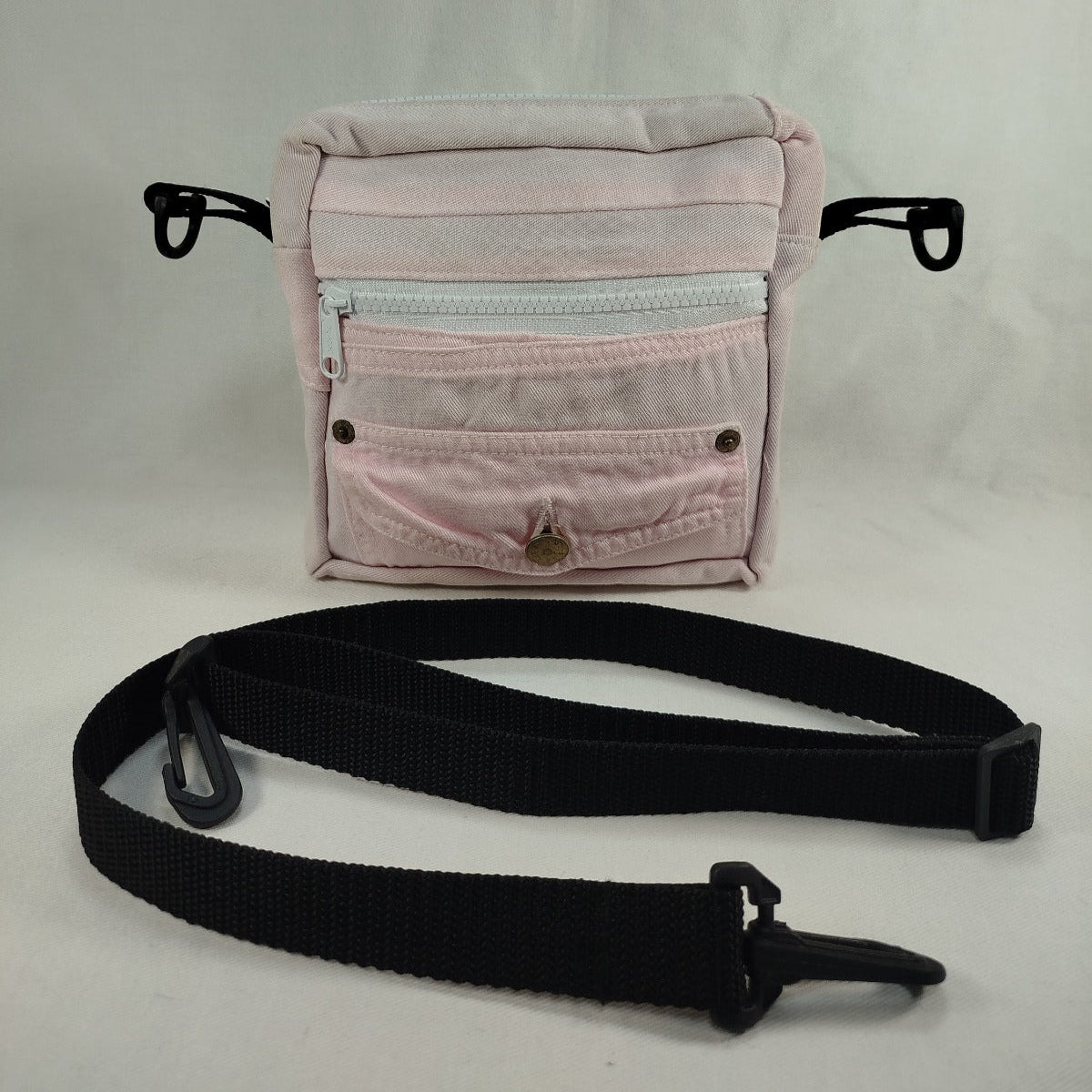 ShOwlder Bag jeans rosa