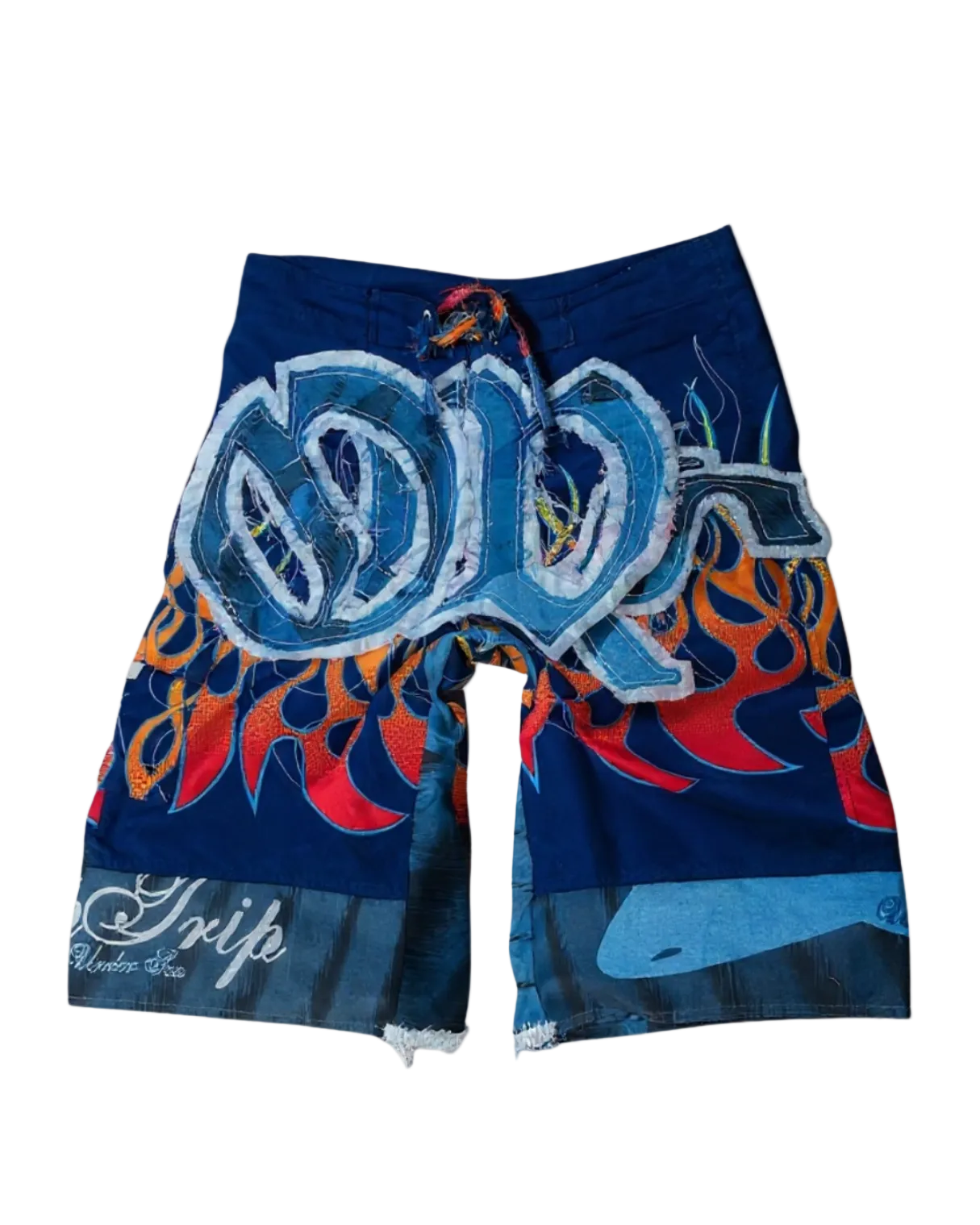 Bermuda customizada OWLSHIT tactel OWLFIRE