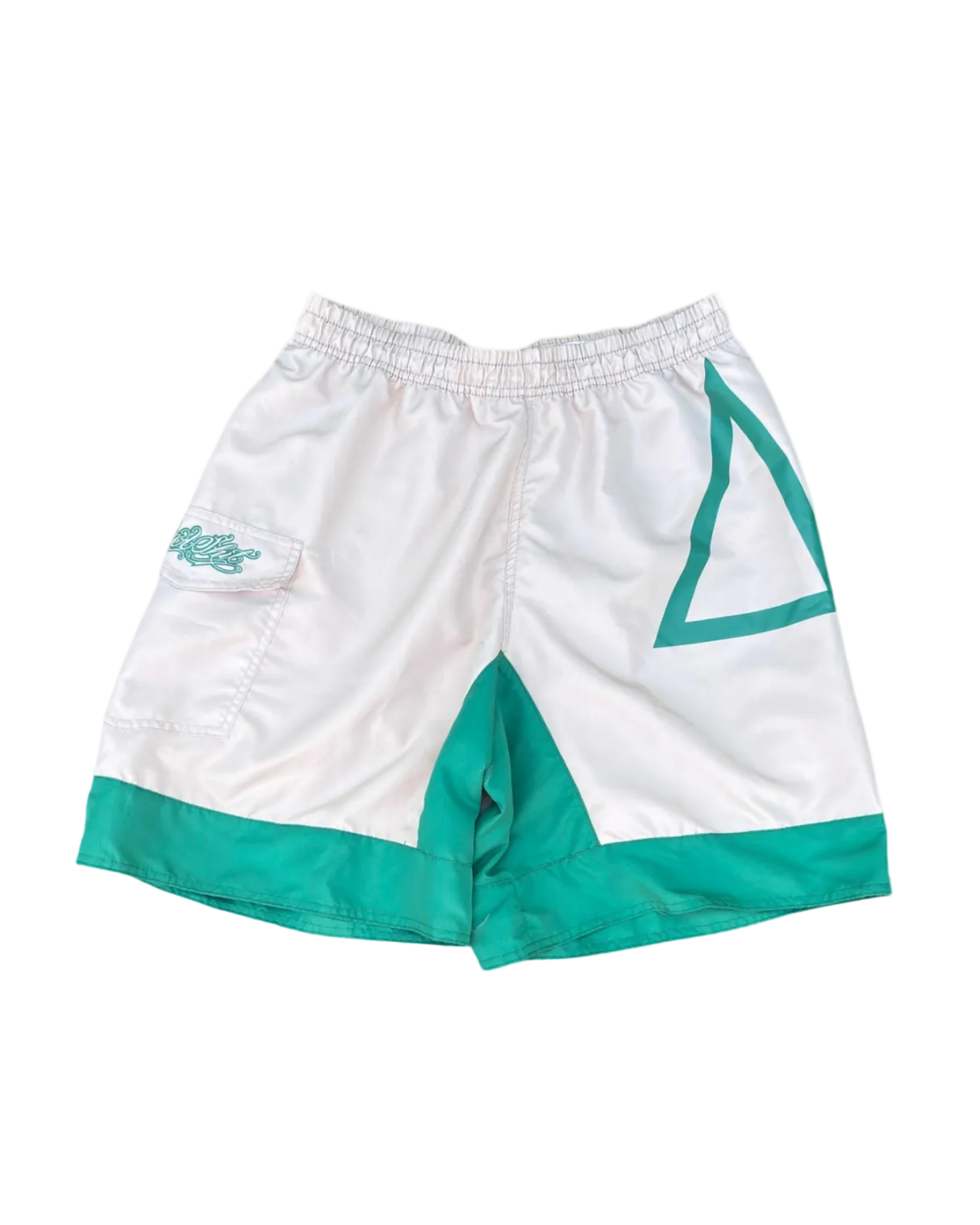 SURFSHORT OWLSHIT tactel beje e verde