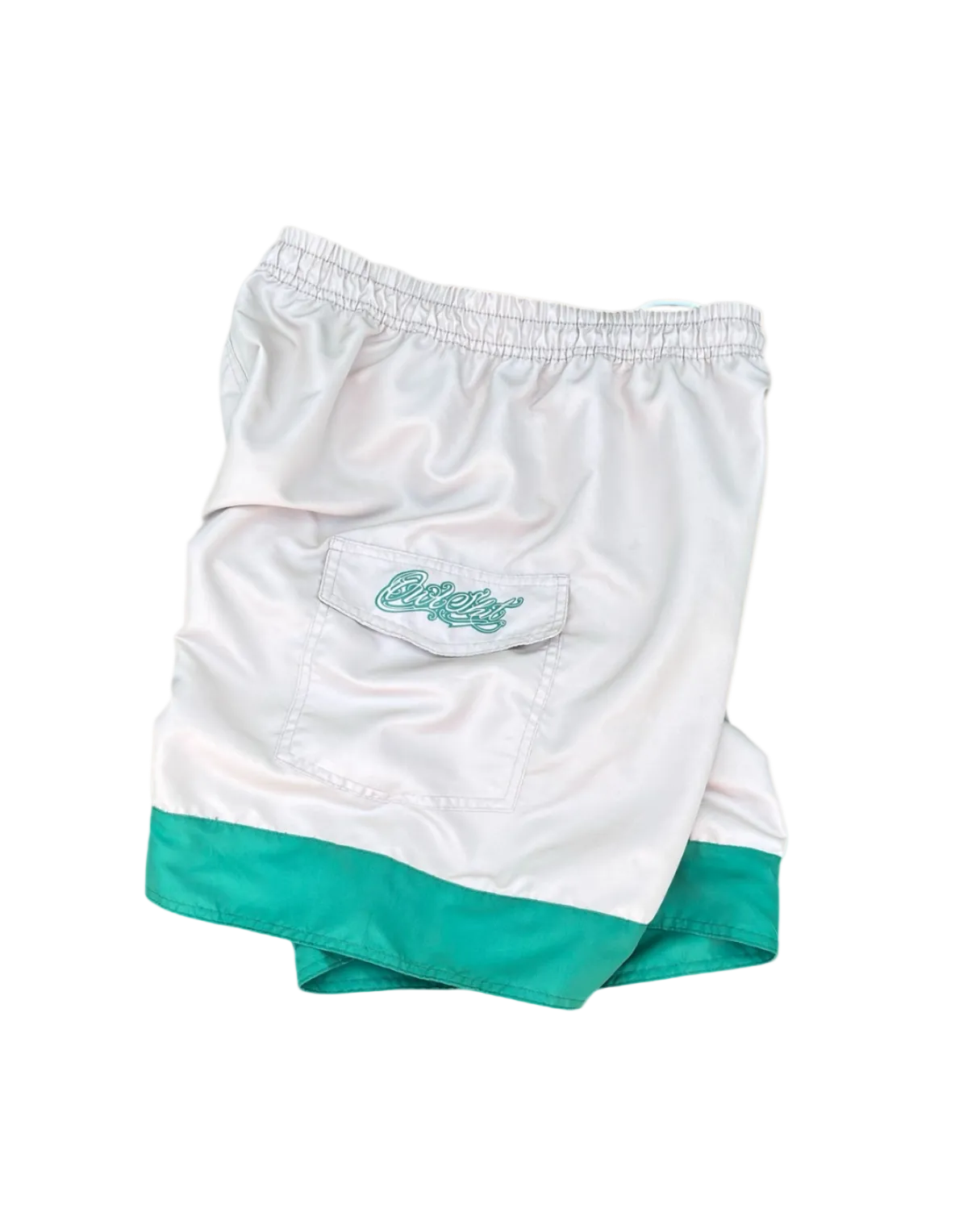 SURFSHORT OWLSHIT tactel beje e verde