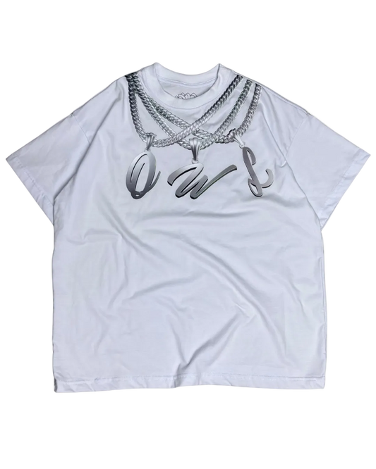 Camisa Chain OWLSHIT Branca