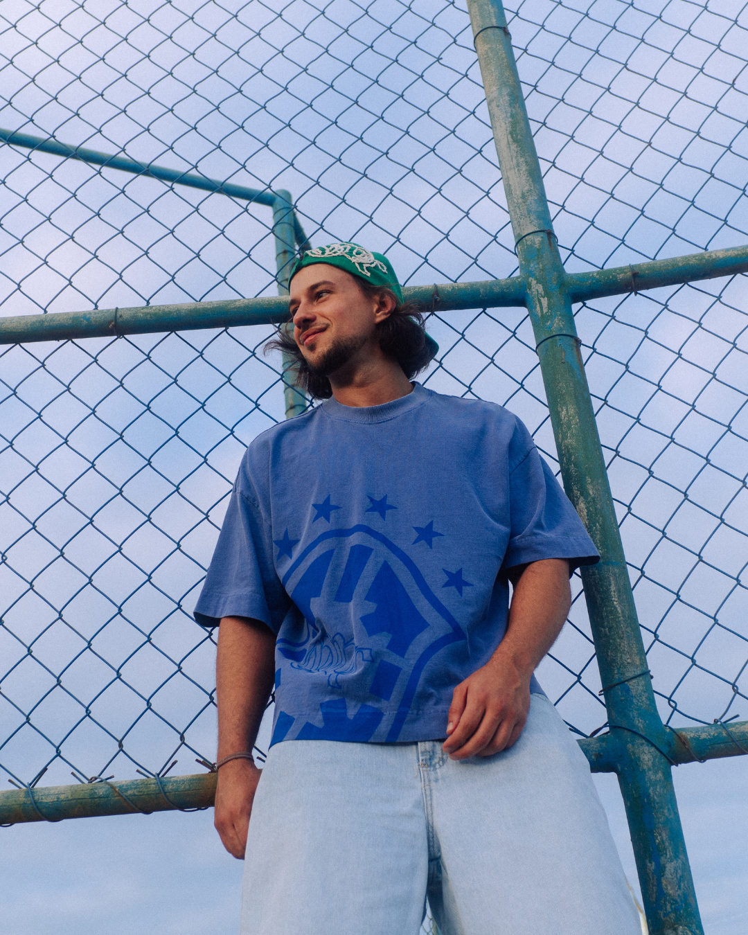 Camisa Escudo Owl Azul Marinho Logo Azul