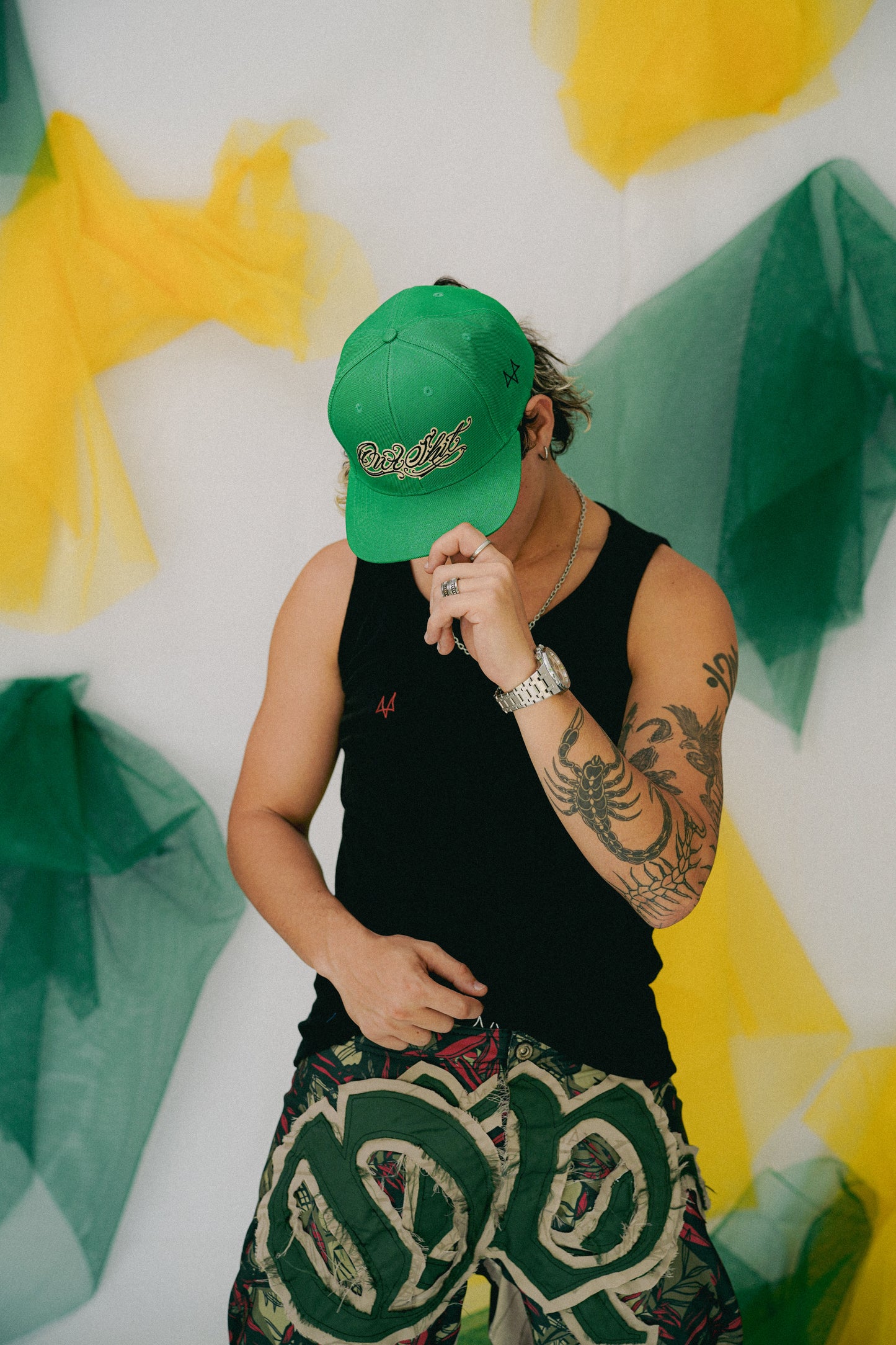 Boné StrapBack Verde OWLSHIT