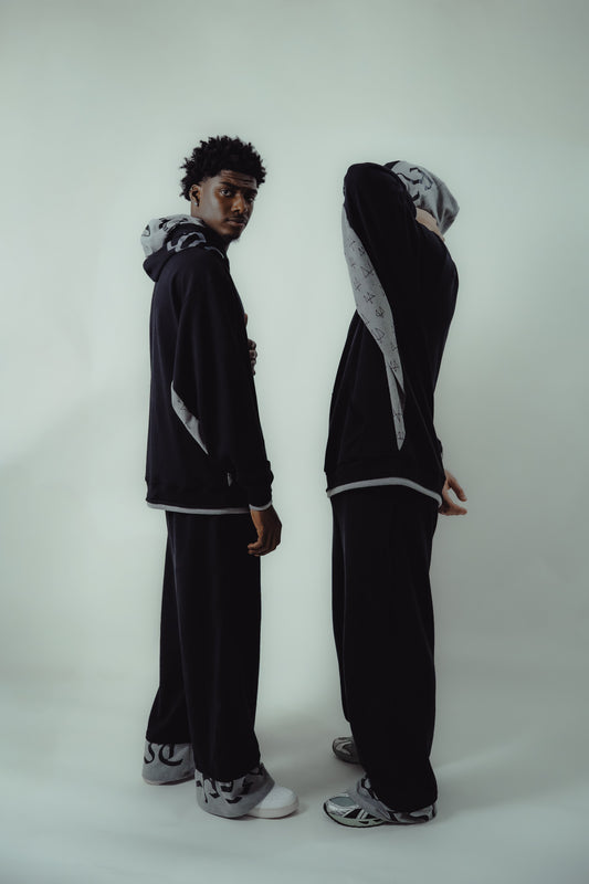 Conjunto calça e casaco moletom