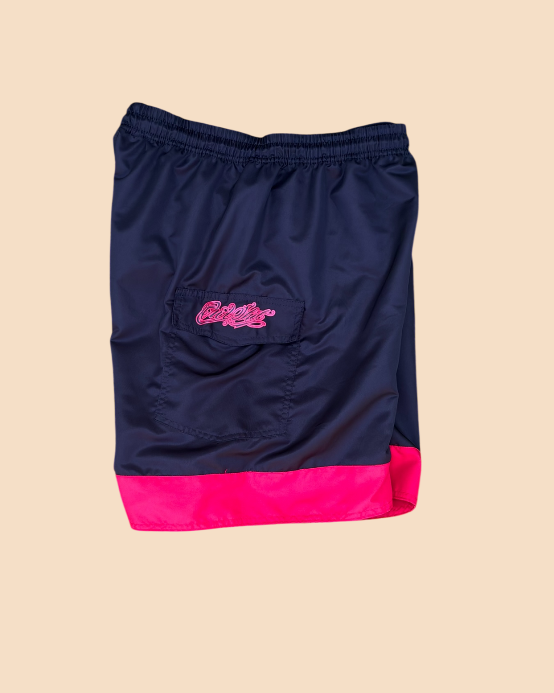 SURFSHORT OWLSHIT tactel preto e vermelho