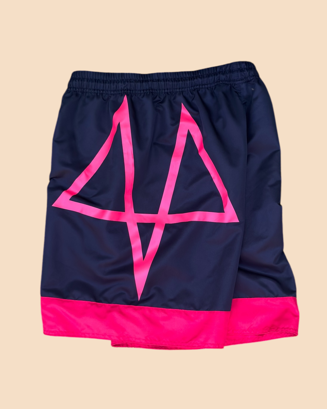 SURFSHORT OWLSHIT tactel preto e vermelho