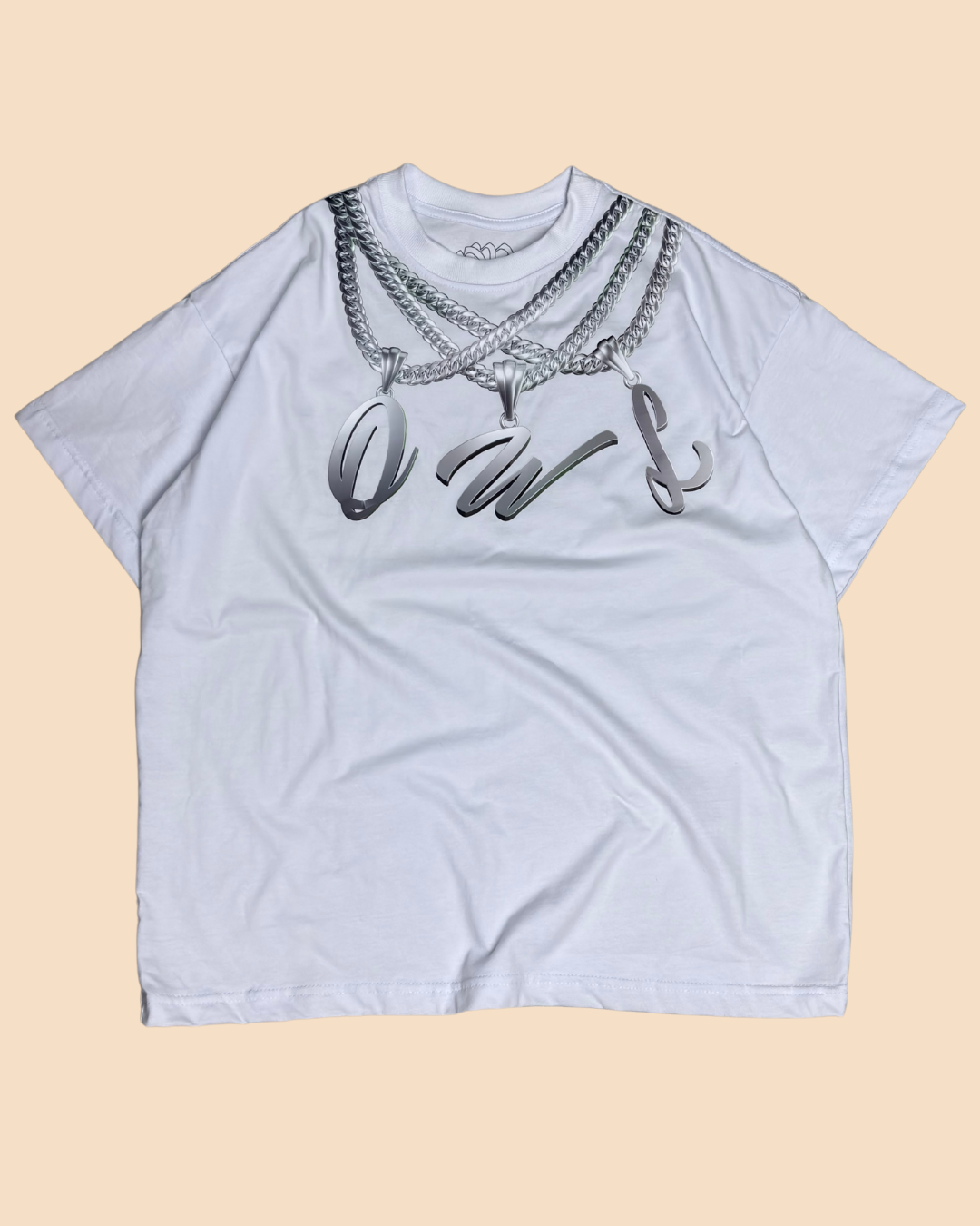 Camisa Chain OWLSHIT Branca