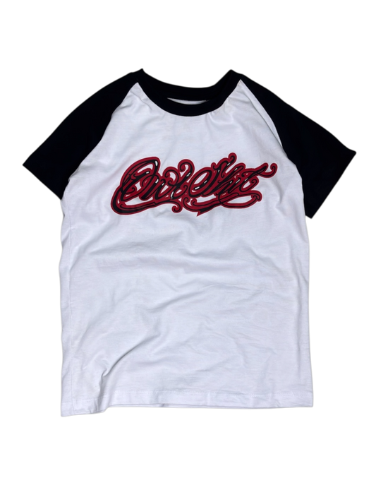 Baby tee Owlshit Branca