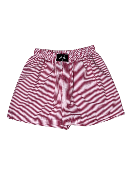 Samba canção listrado vermelha