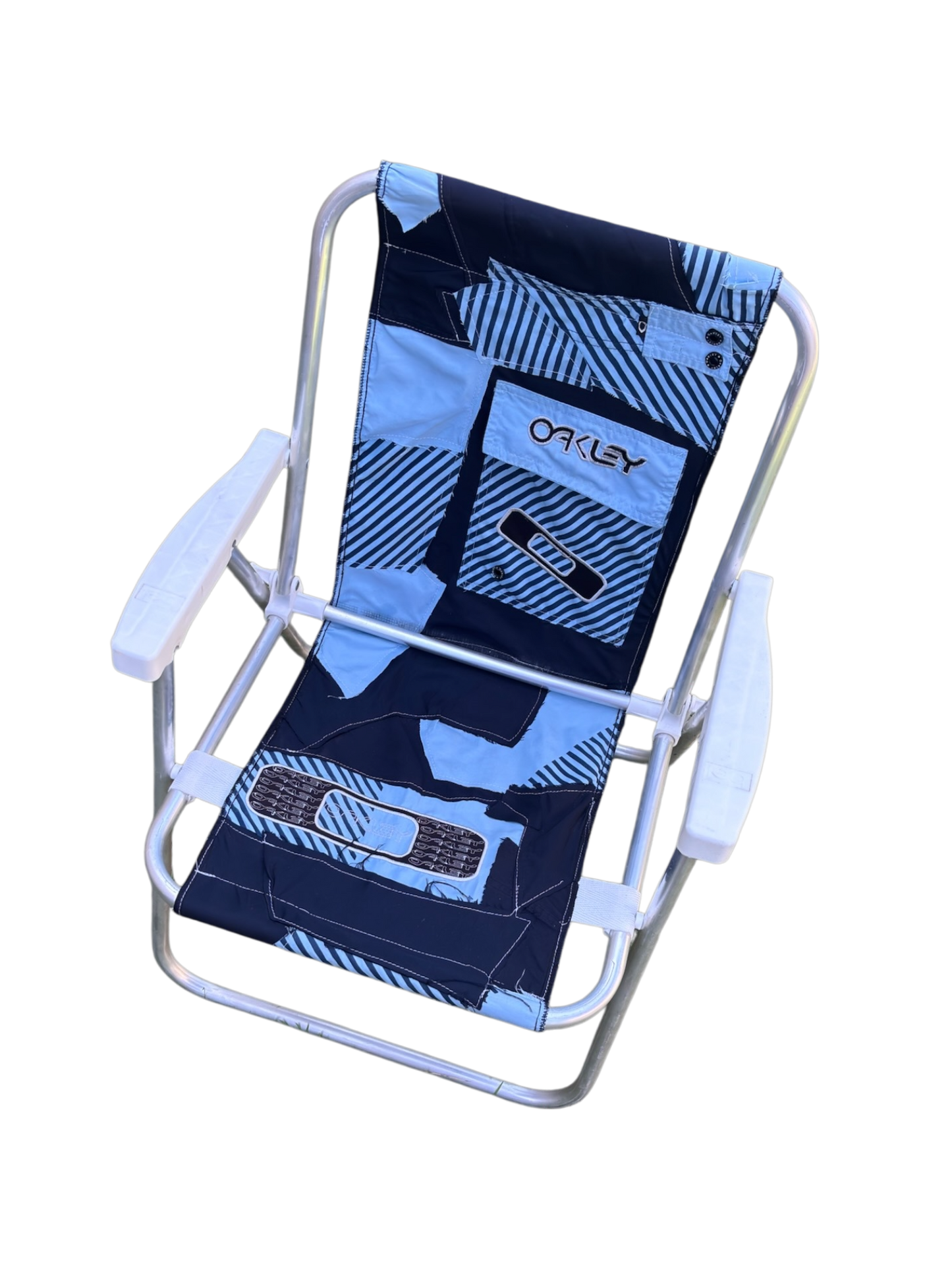 Cadeira de praia OWLSHIT azul marinho