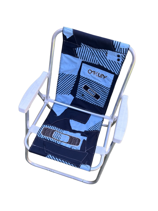 Cadeira de praia OWLSHIT azul marinho