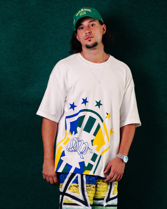 Camisa Escudo Owl Branca