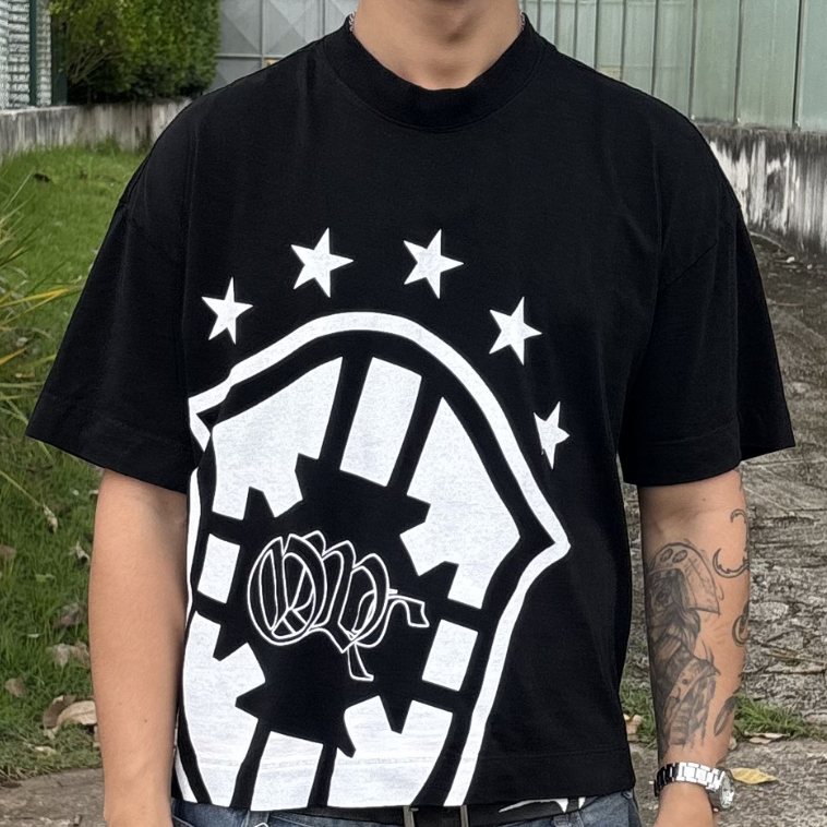 Camisa Escudo Owl Preta